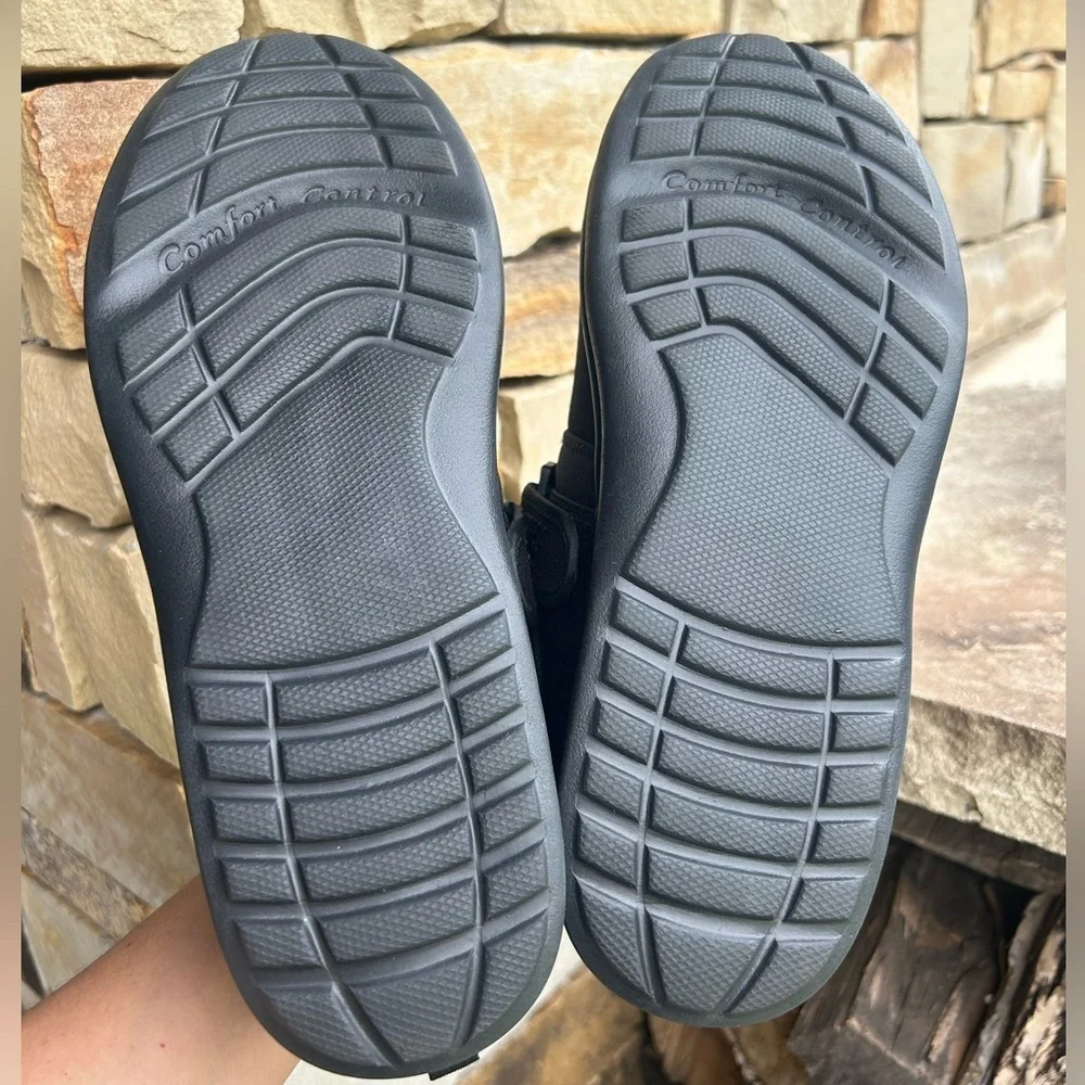 Dr.Comfort‎ Diabetic Carter men’s Black Velcro Sneakers NWOB Sz-8-1/2M. O